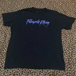 Prince Purple Rain Tee-Shirt Size * L *